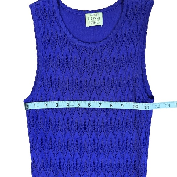 Torn by Ronny Kobo Purple Halter Bodycon Mini Dress - Picture 6 of 8